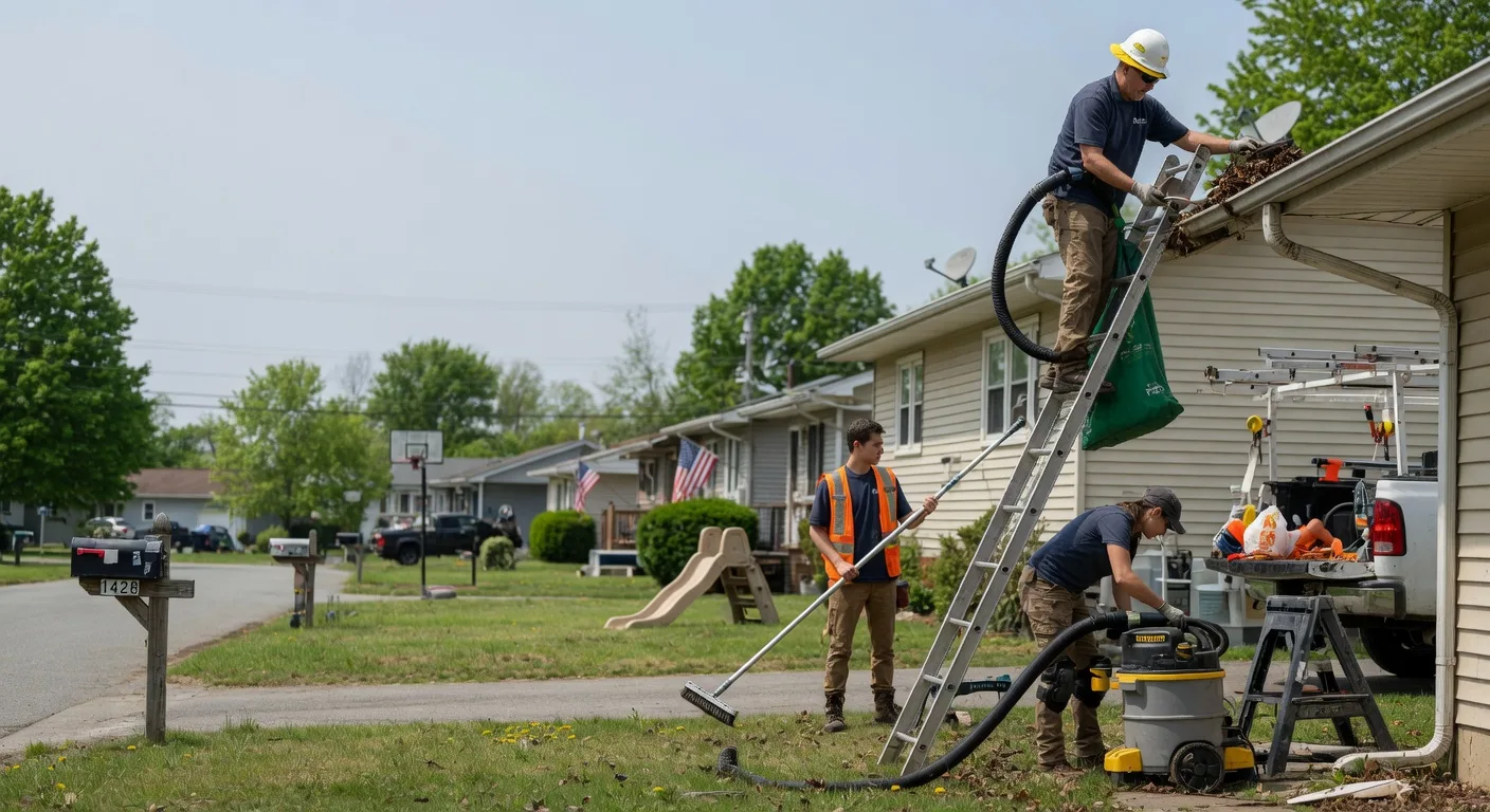 Gutter Installation in Kettlersville, OH near me
